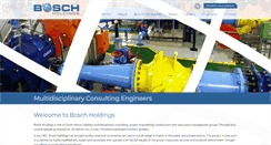 Desktop Screenshot of boschholdings.co.za